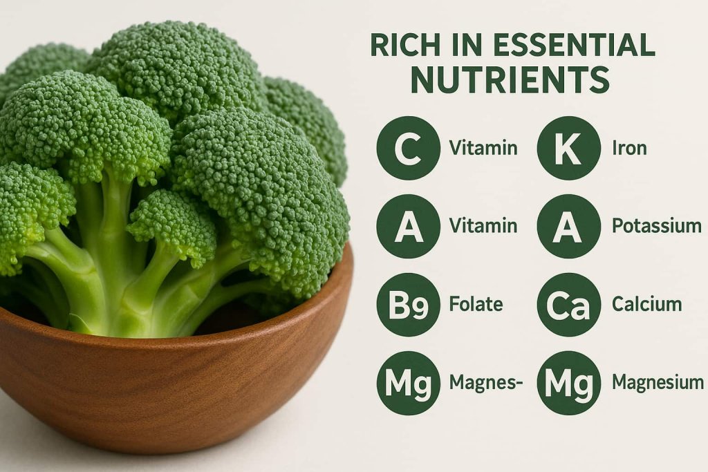 Broccoli Rich in Essential Nutrients