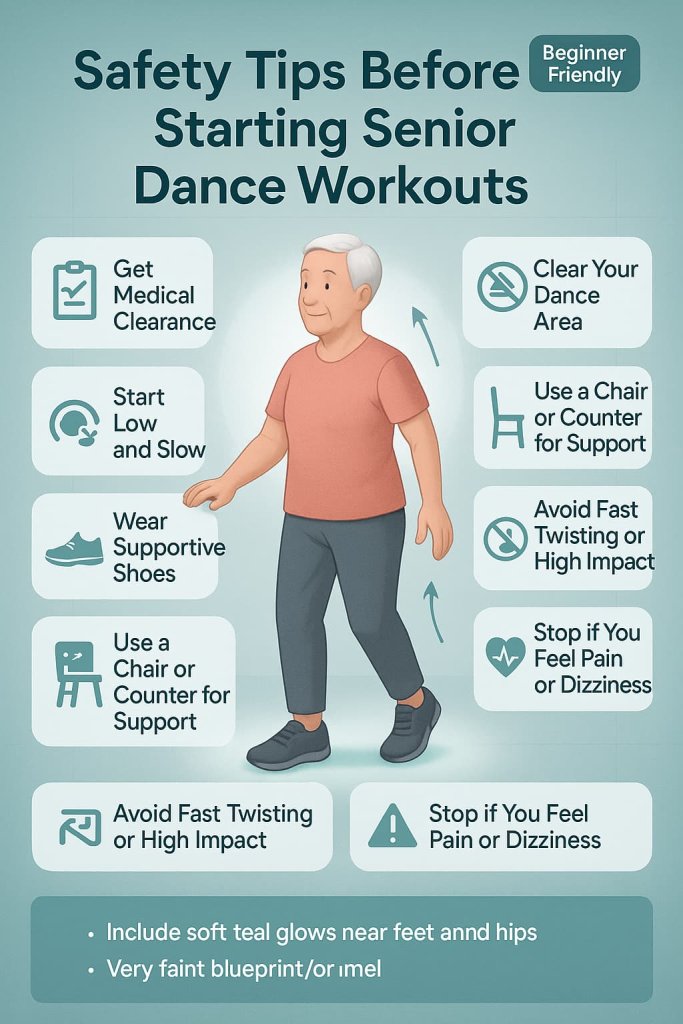 Safety Tips Before Starting Senior Dance Workouts