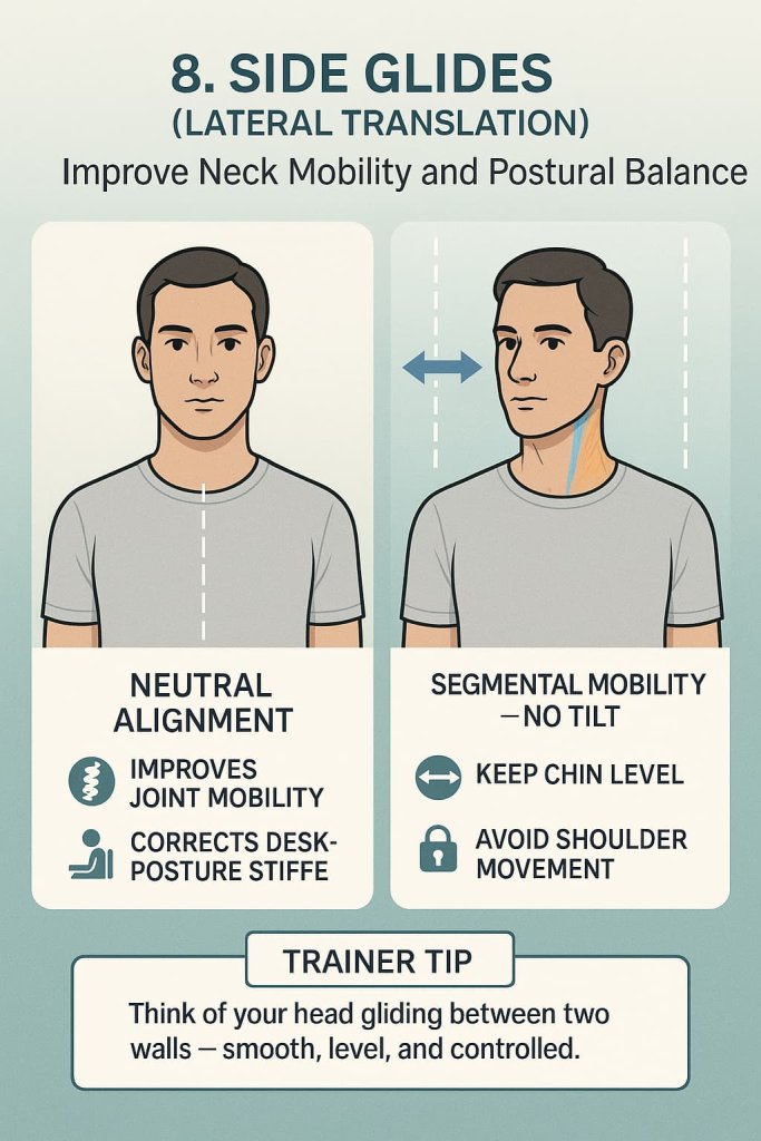 Side Glides (Lateral Translation)