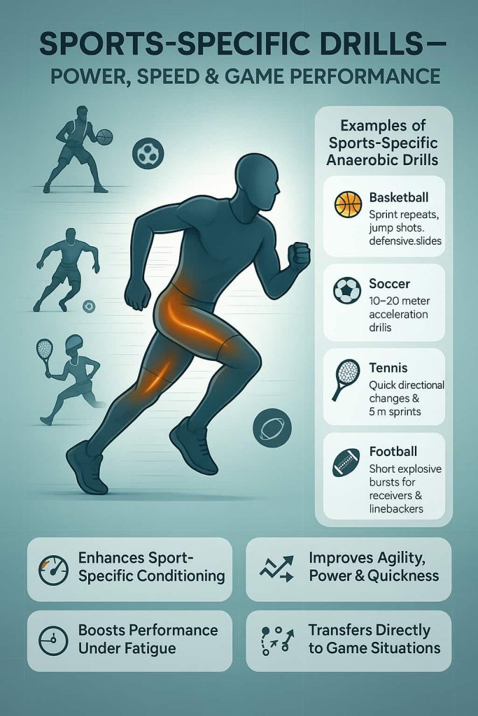 Sports-Specific Anaerobic Drills (Optional Expanded Category)