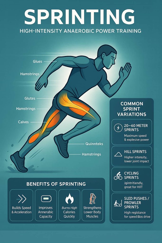 Sprinting Anaerobic Exercise