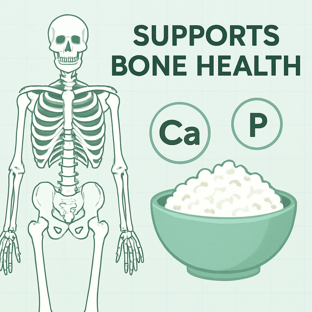 Cottage Cheese Supports Bone Health