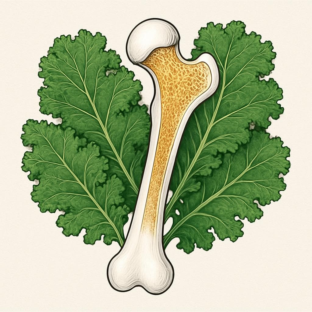 Kale Supports Bone Strength and Density