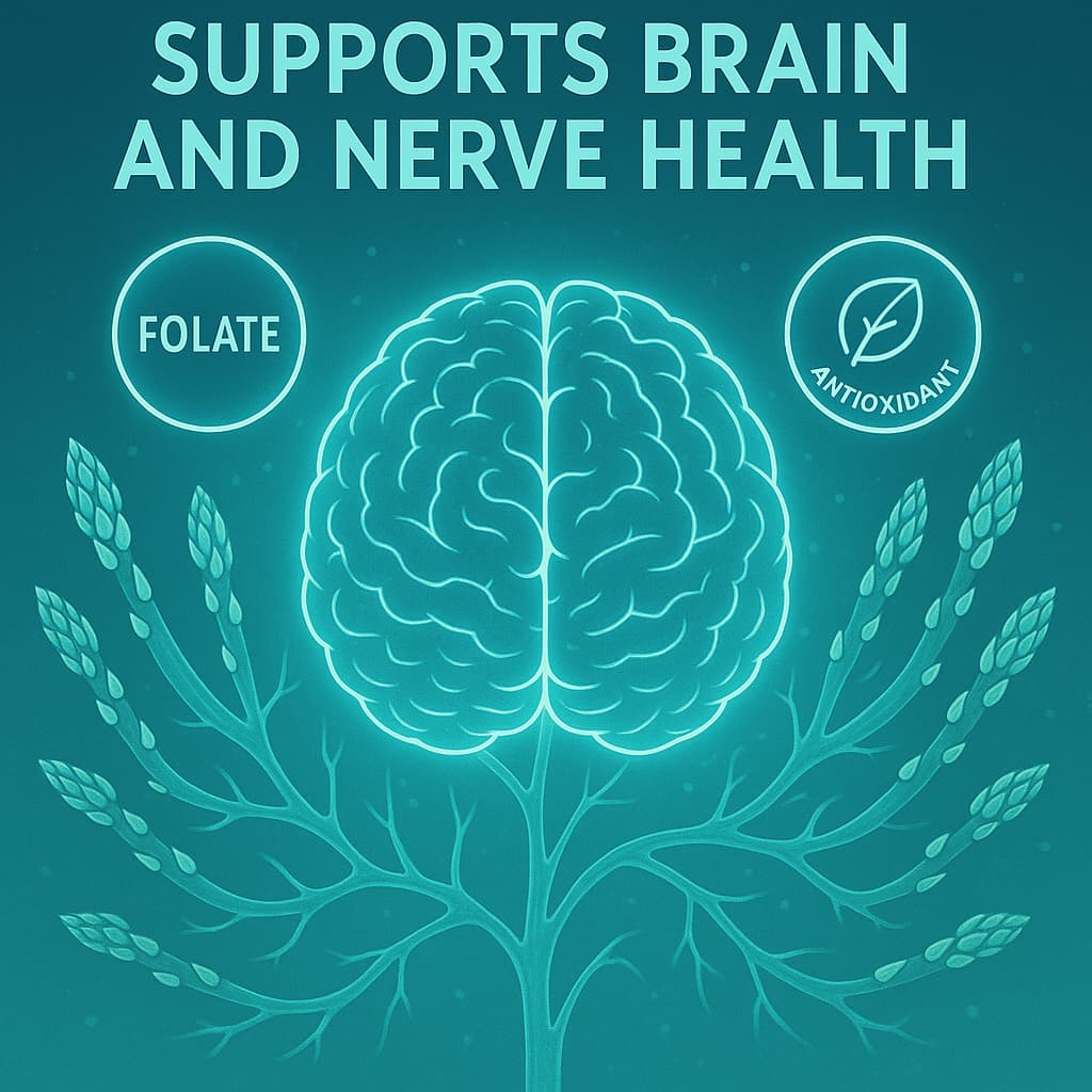 Asparagus Supports Brain and Nerve Health
