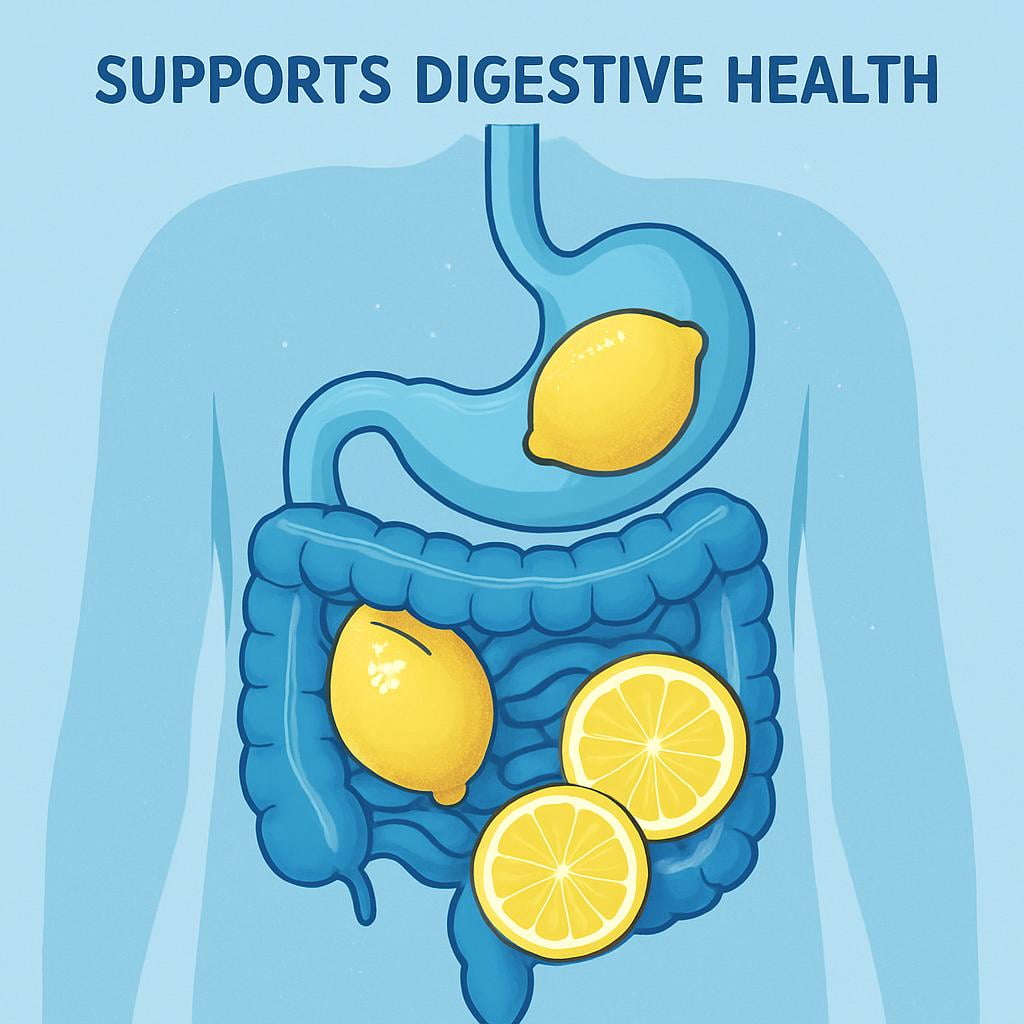 Lemon Supports Digestive Health