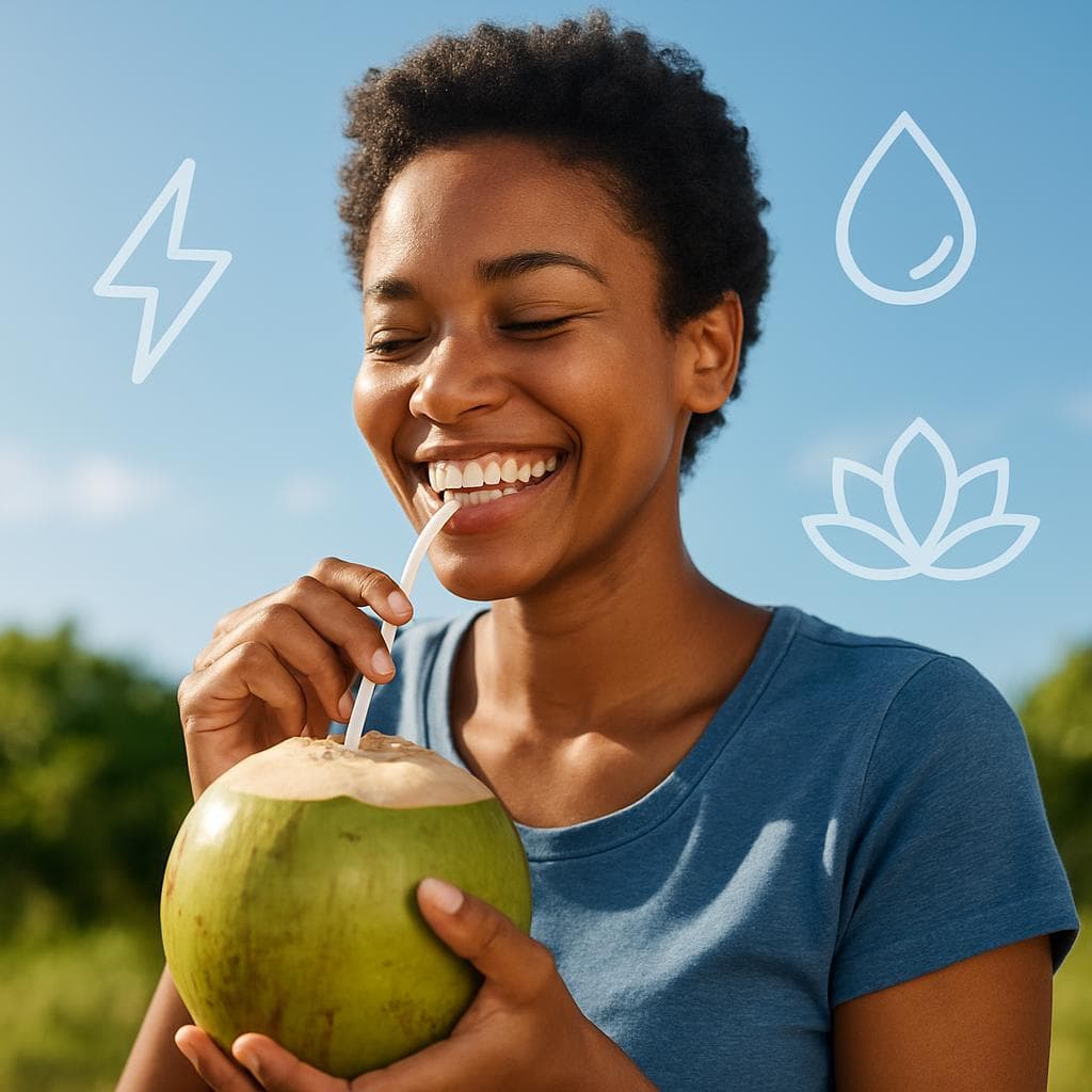 Coconut Water Supports General Well-Being