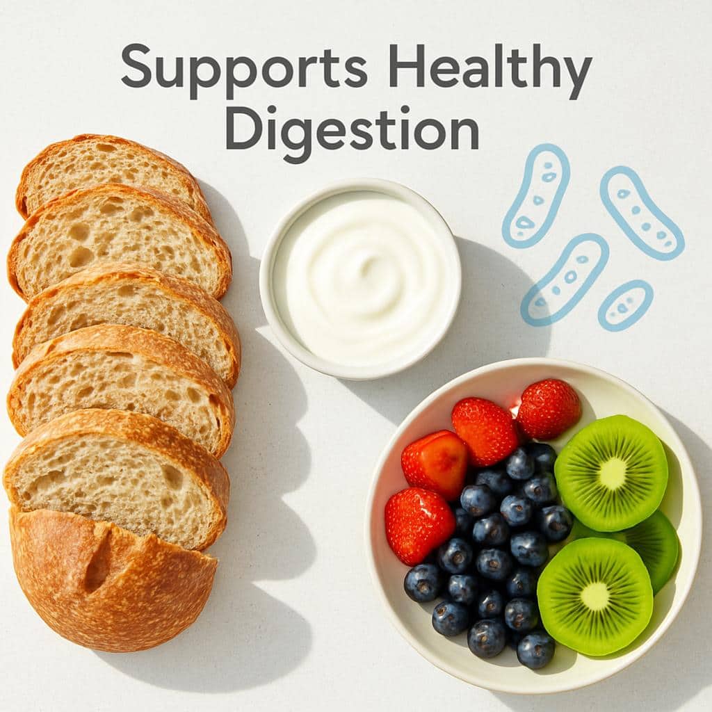 Sourdough Bread Supports Healthy Digestion