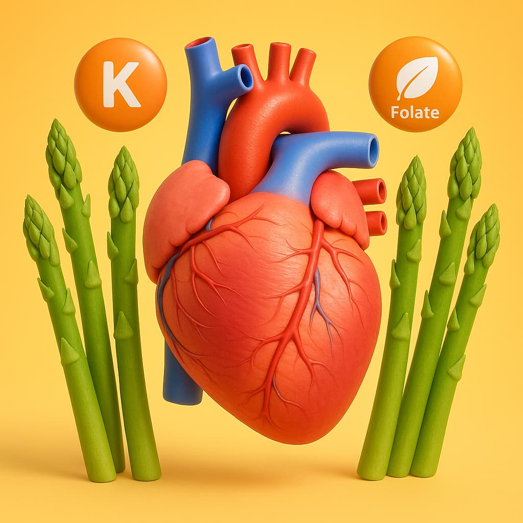 Asparagus Supports Heart Health