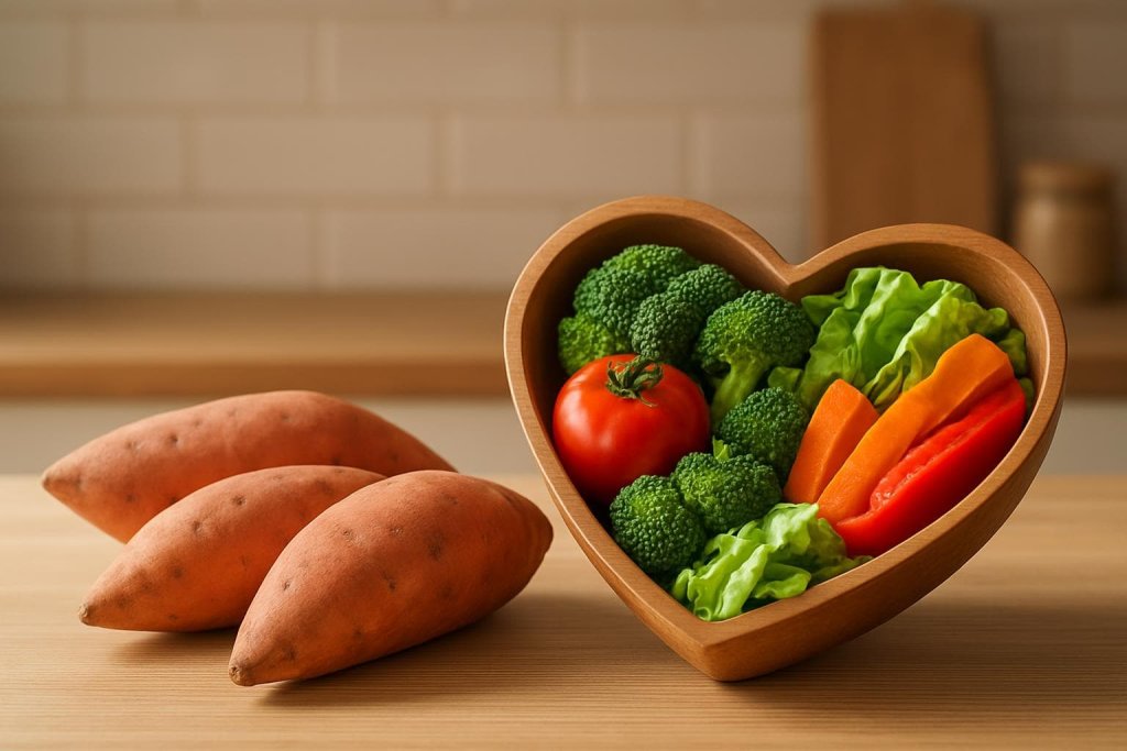 Sweet Potatoes Supports Heart Health
