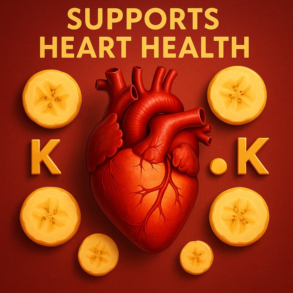 Bananas Supports Heart Health