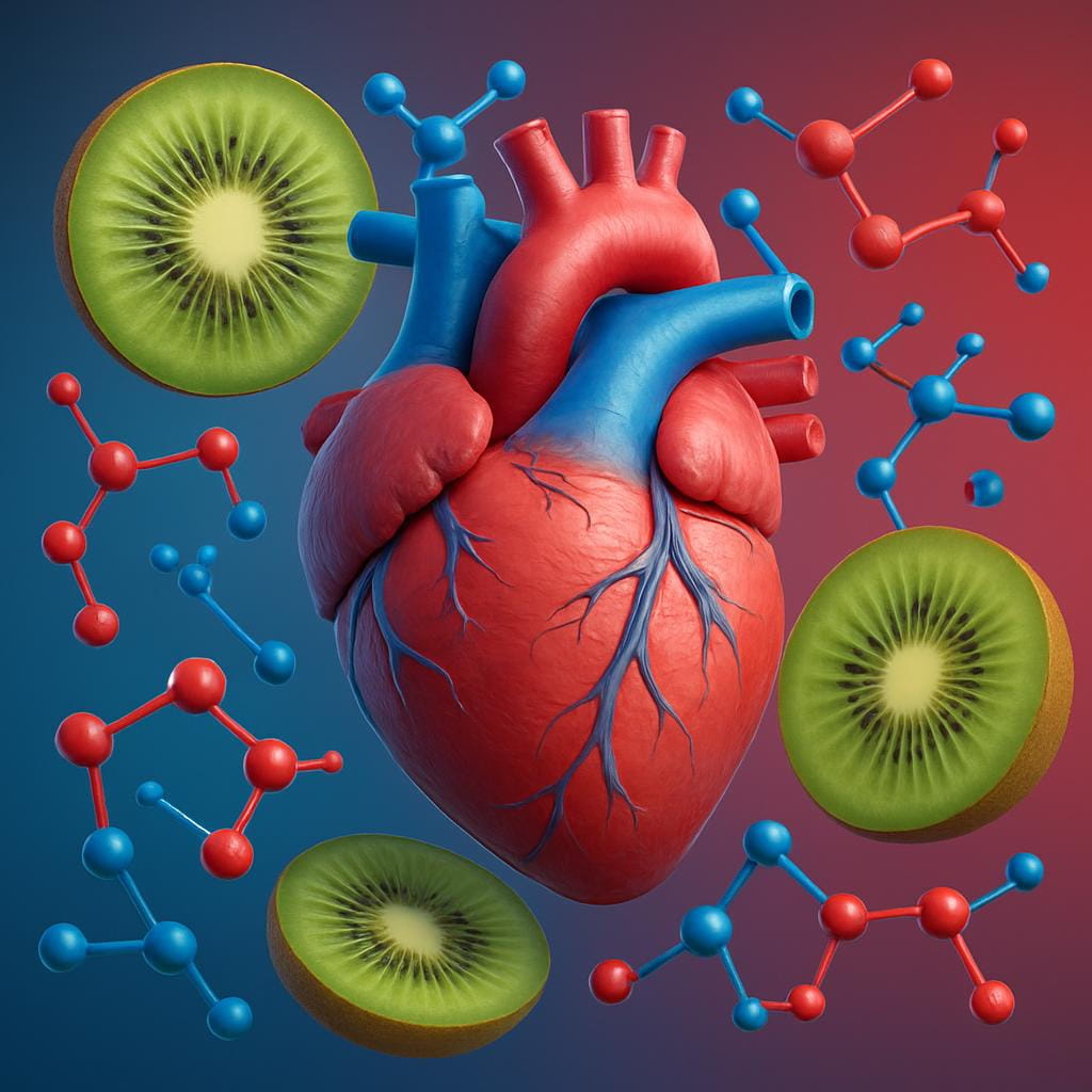Kiwi Supports Heart and Vascular Health