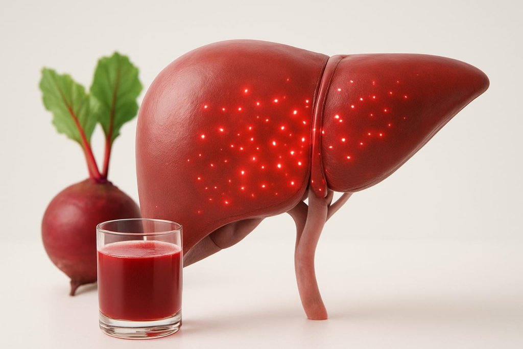 Beet Juice Supports Liver Function Through Antioxidant Activity