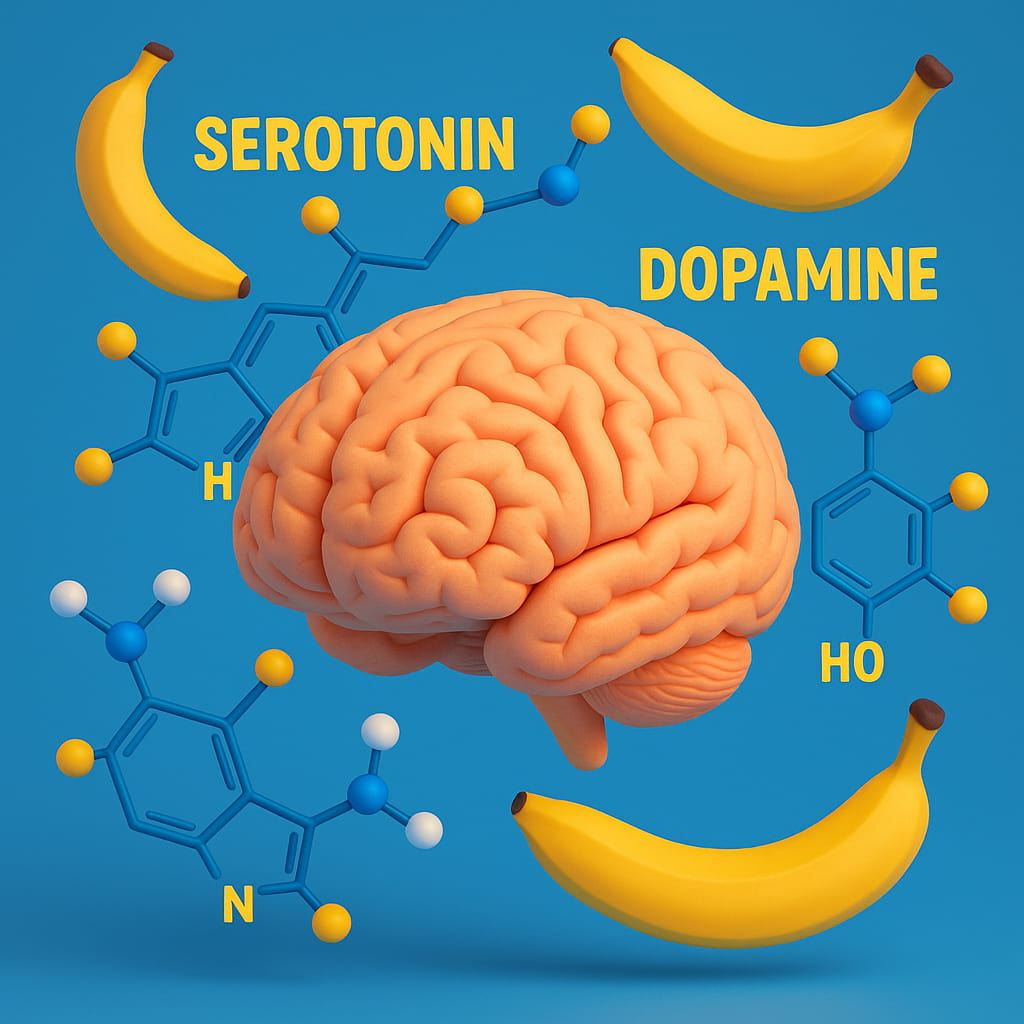 Bananas Supports Mood and Brain Function