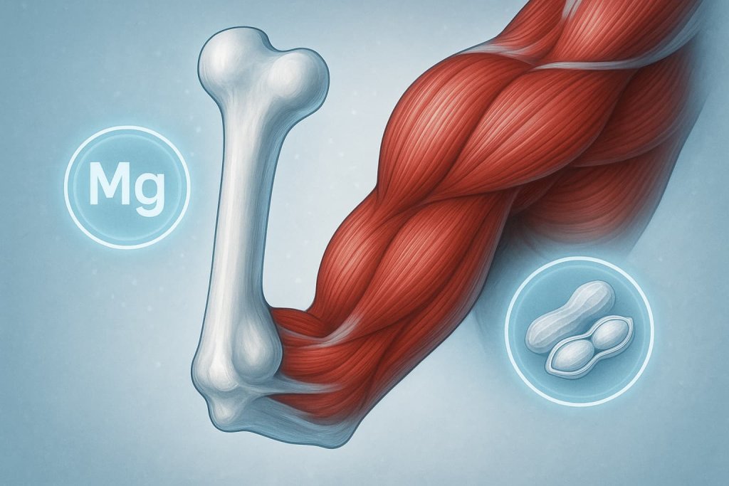 Peanut Butter Supports Muscle and Bone Strength