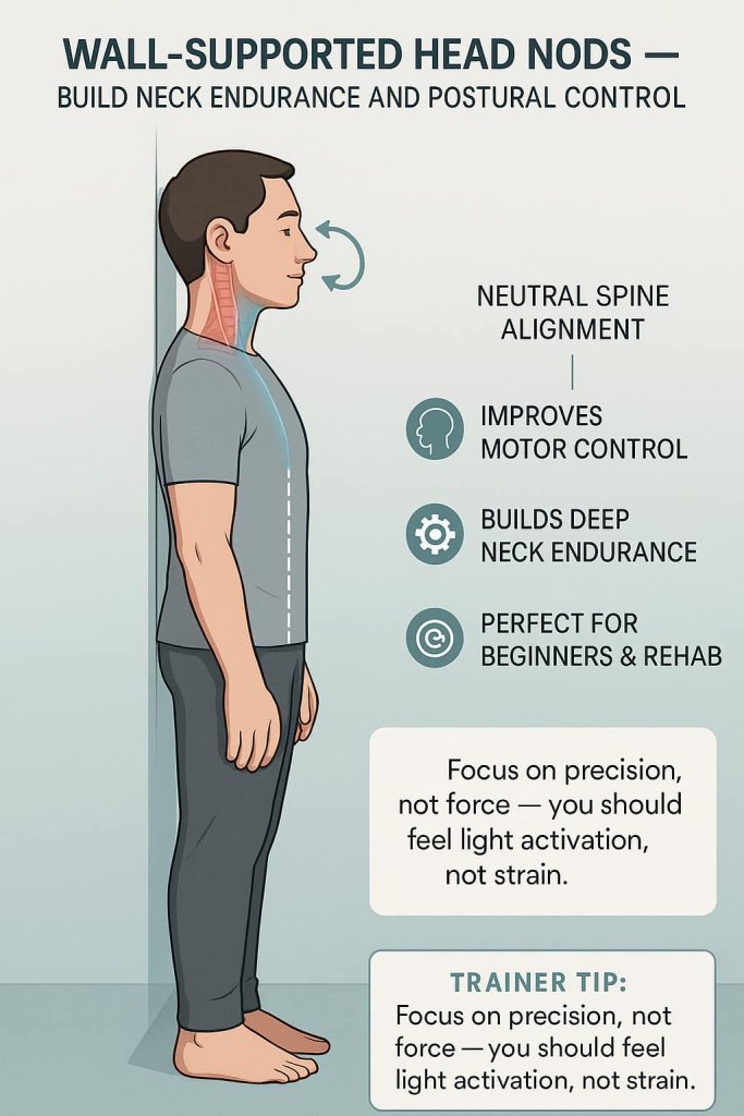 Wall-Supported Head Nods