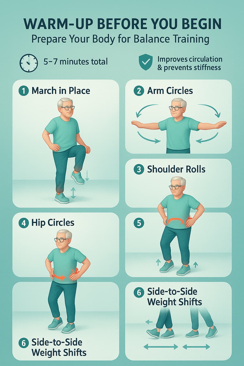 15 Best Balance Exercises to Improve Stability and Prevent Falls