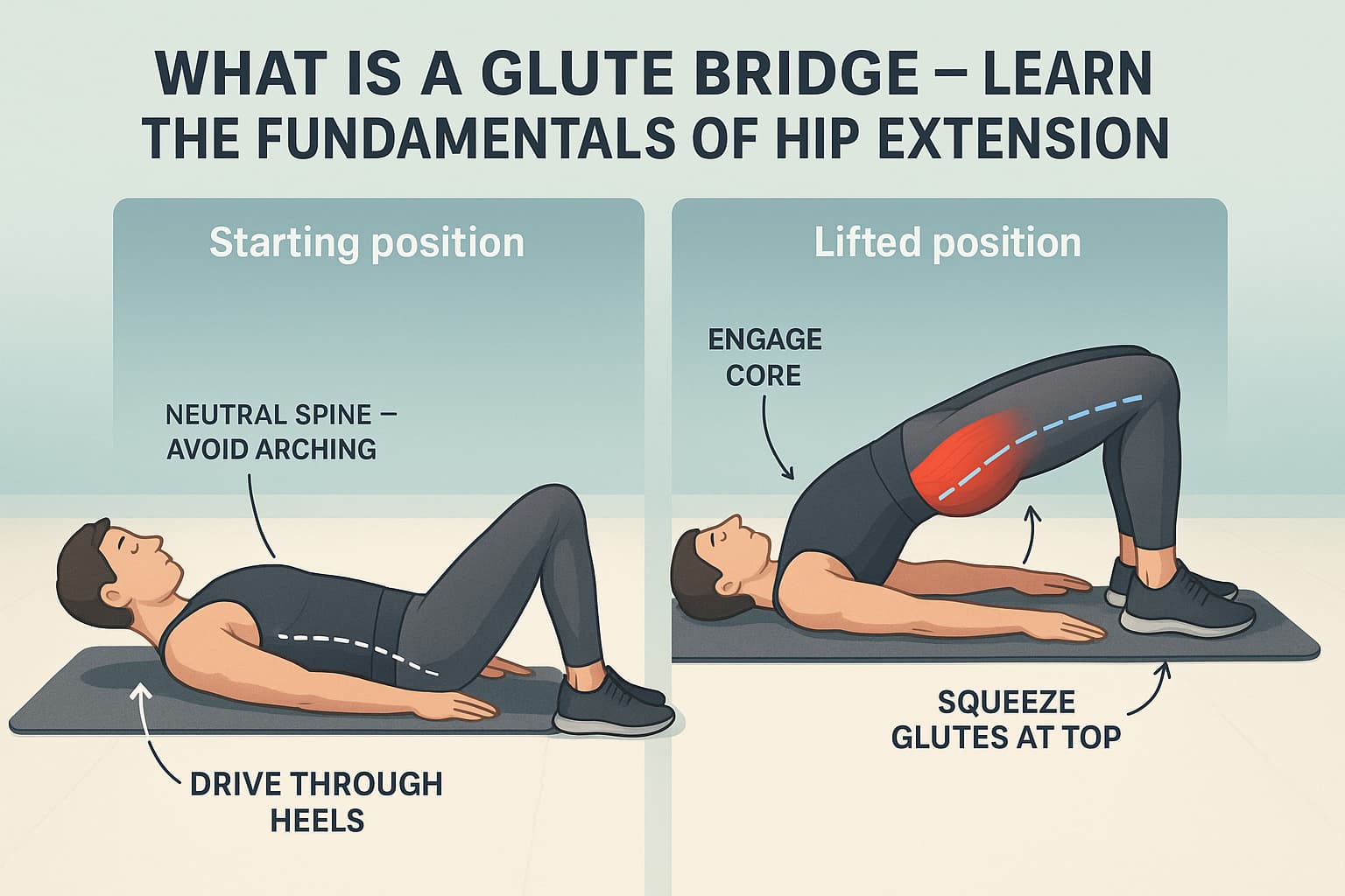 Glute Bridge Exercises To Strengthen Lift Sculpt Your Glutes