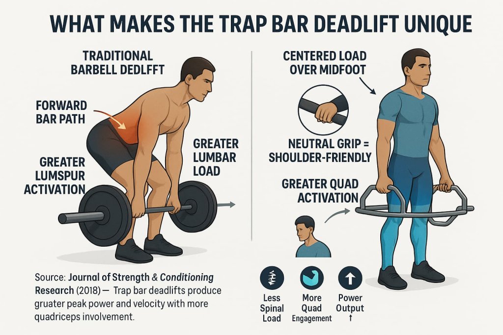 What Makes the Trap Bar Deadlift Unique