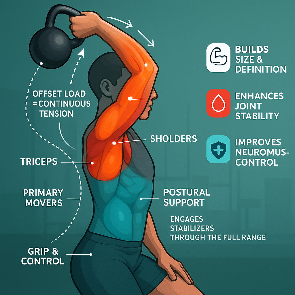 Why Kettlebell Tricep Exercises Work