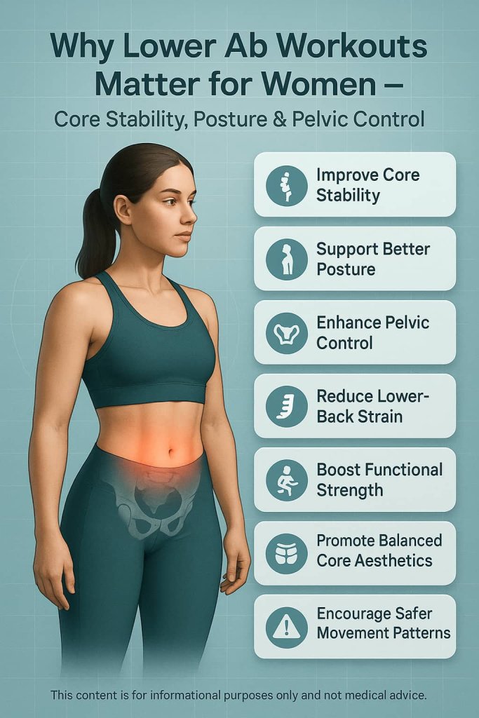 Why Lower Ab Workouts Matter for Women