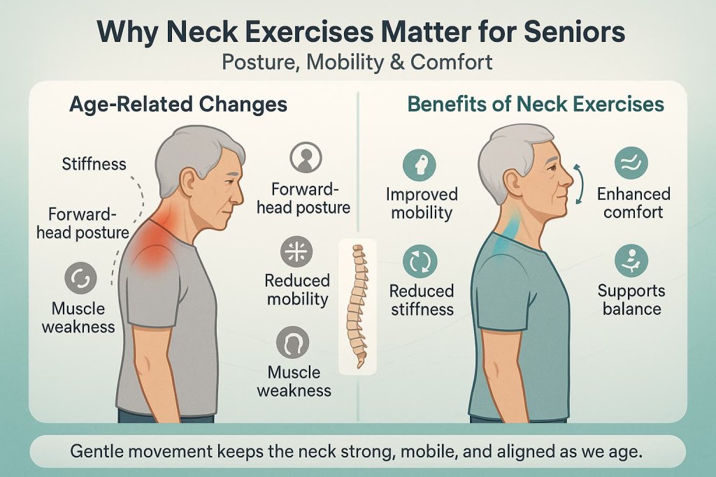 Why Neck Exercises Matter for Seniors