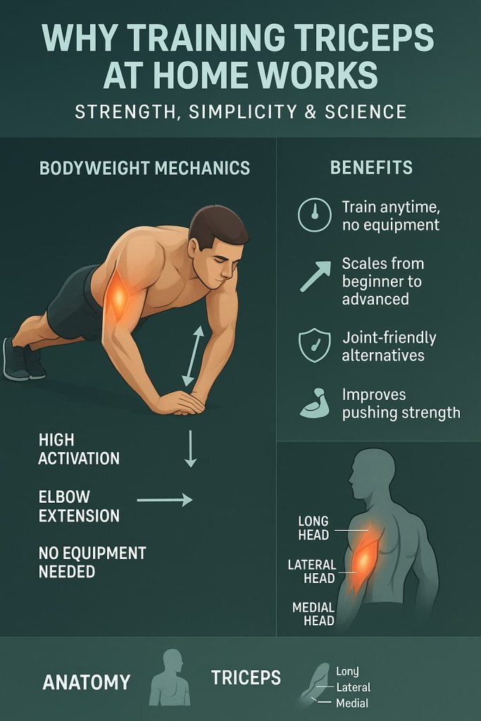 Why Training Triceps at Home Works