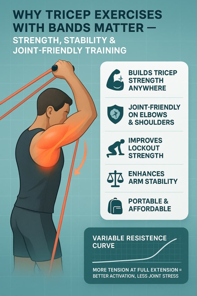 Why Tricep Exercises With Bands Matters