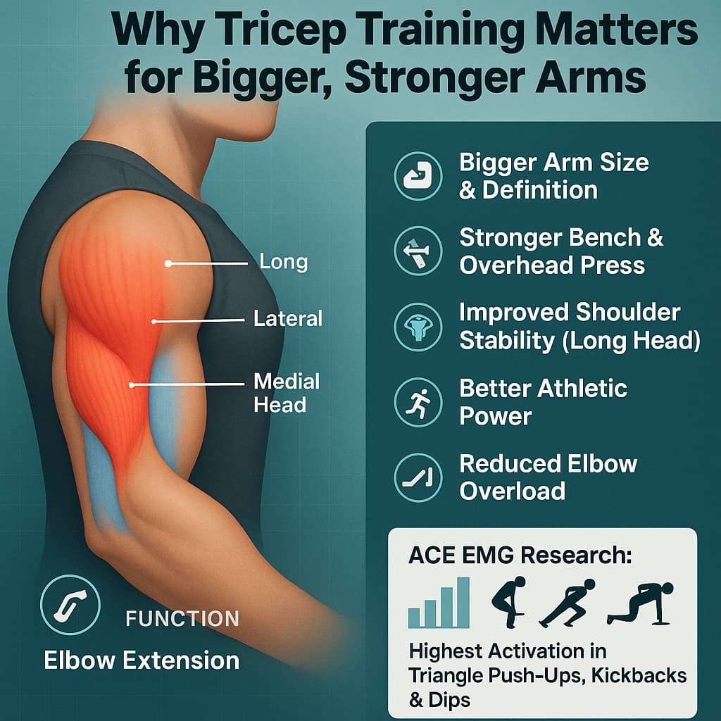 Why Tricep Training Matters for Bigger, Stronger Arms