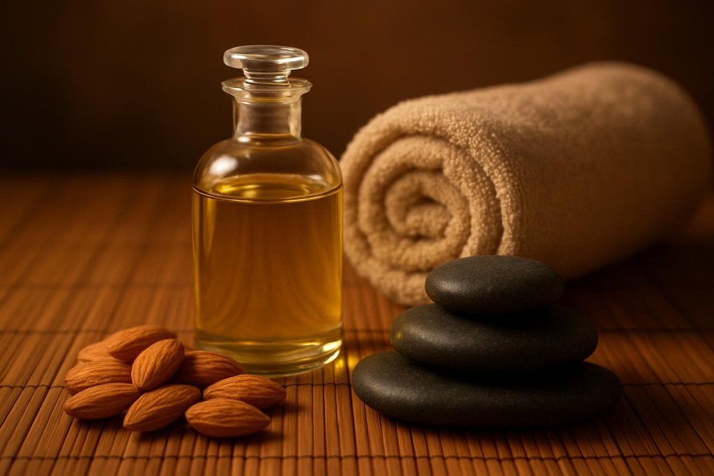 Almond Oil Works as a Massage Oil
