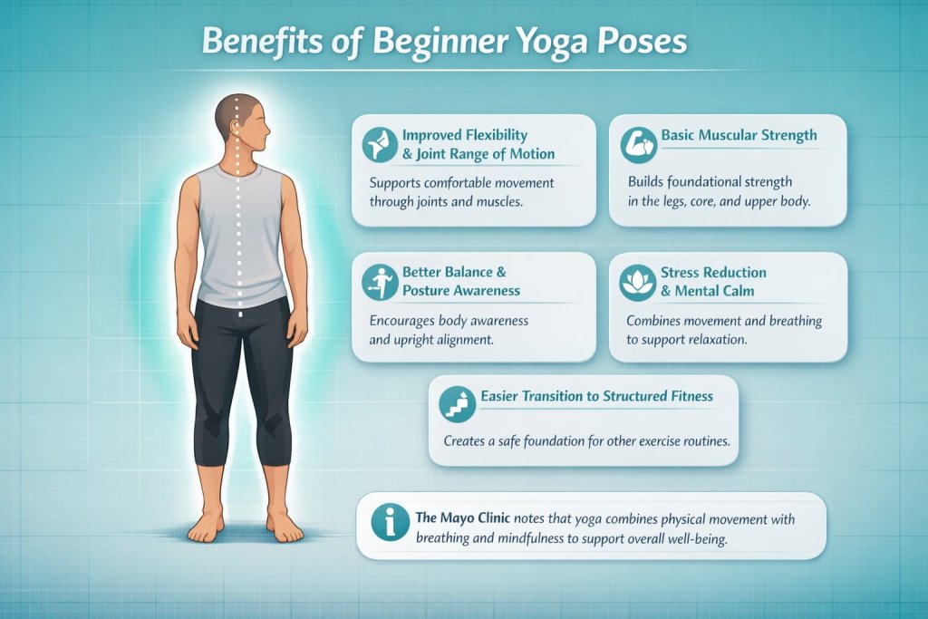 Benefits of Beginner Yoga Poses