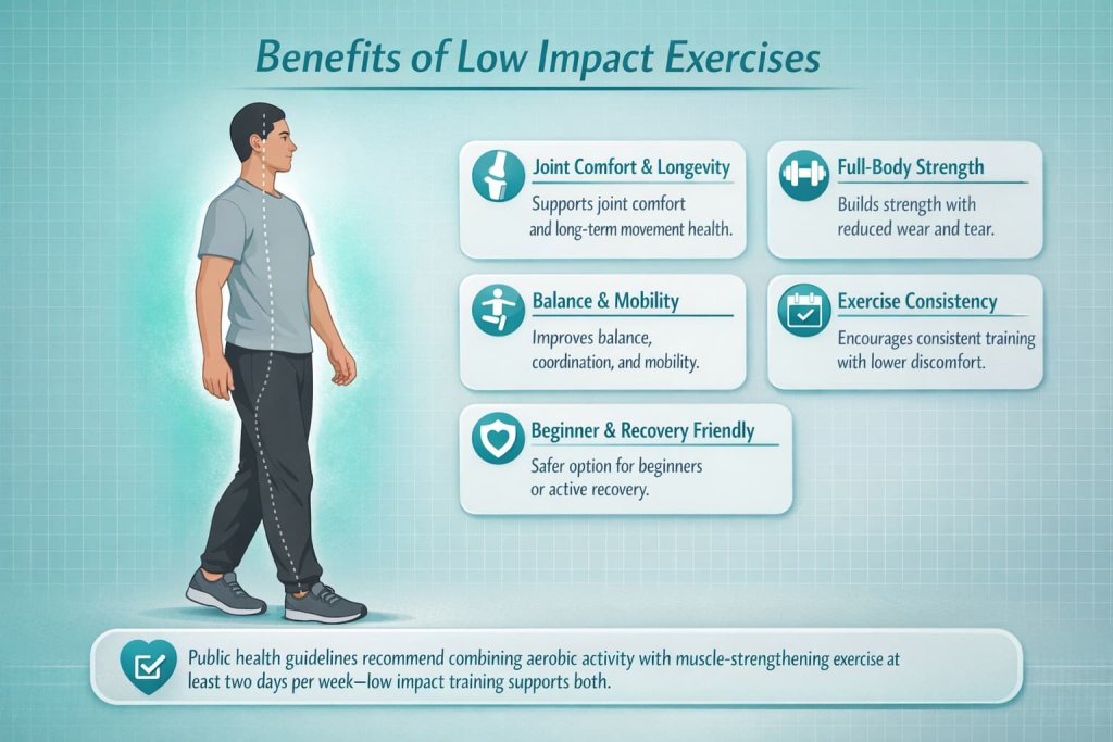 Benefits of Low Impact Exercises