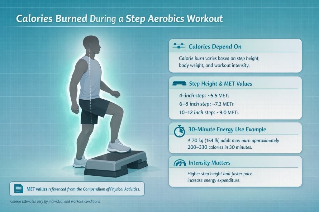Calories Burned During a Step Aerobics Workout