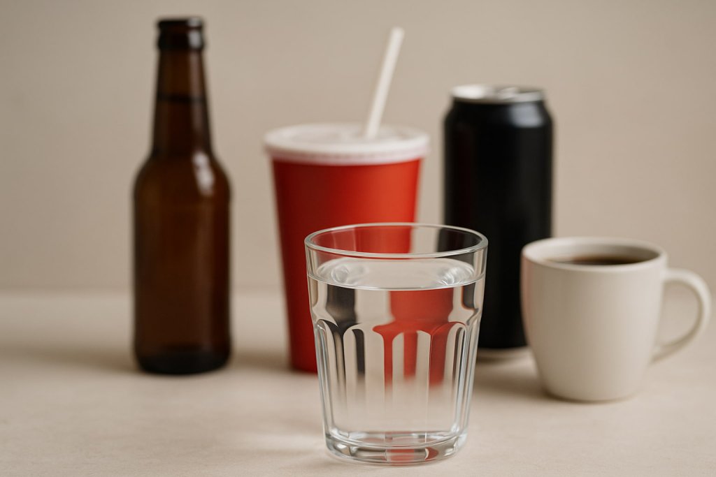 Drinks to Limit or Avoid During Dehydration