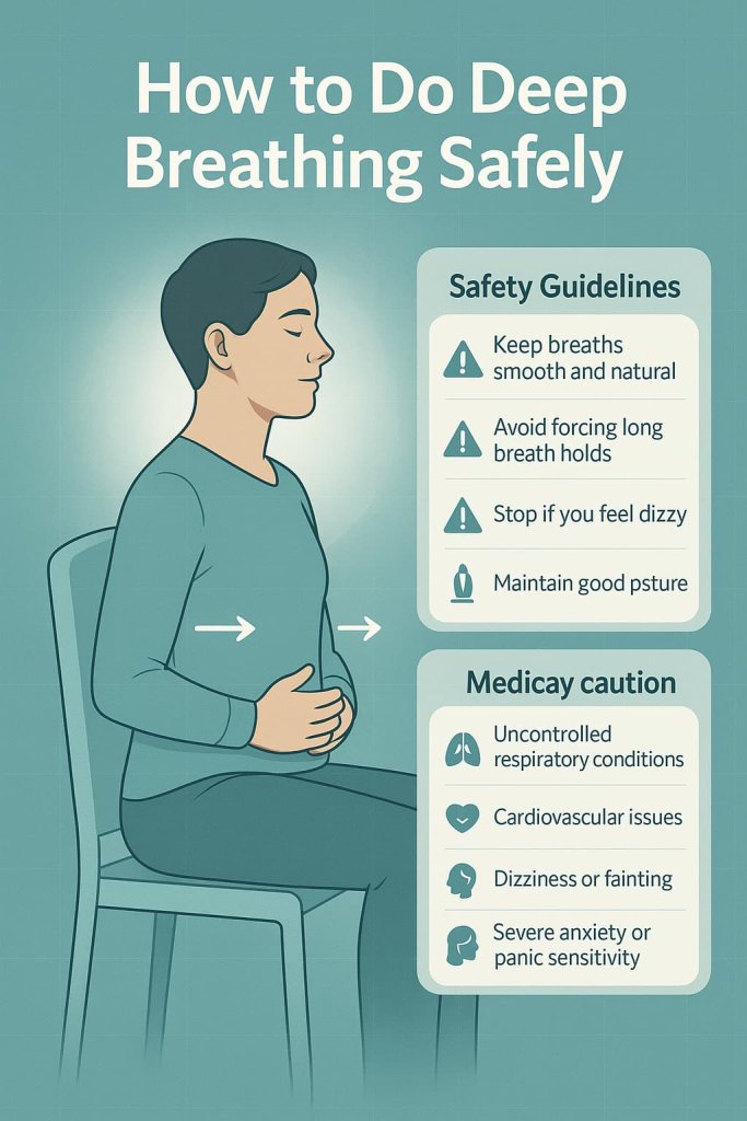 How to Do Deep Breathing Safely
