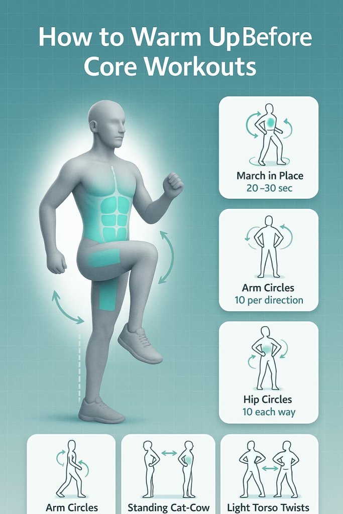 How to Warm Up Before Core Workouts