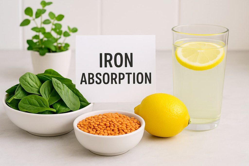 Lemon Water May Support Healthy Iron Absorption