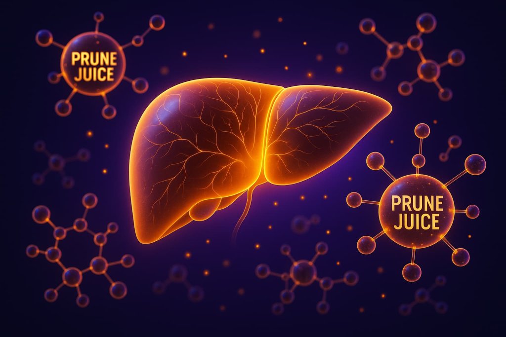 Prune Juice May Improve Liver Detoxification