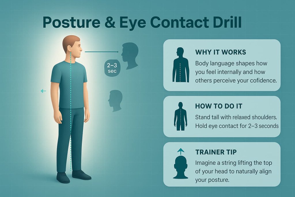 Posture & Eye Contact Drill