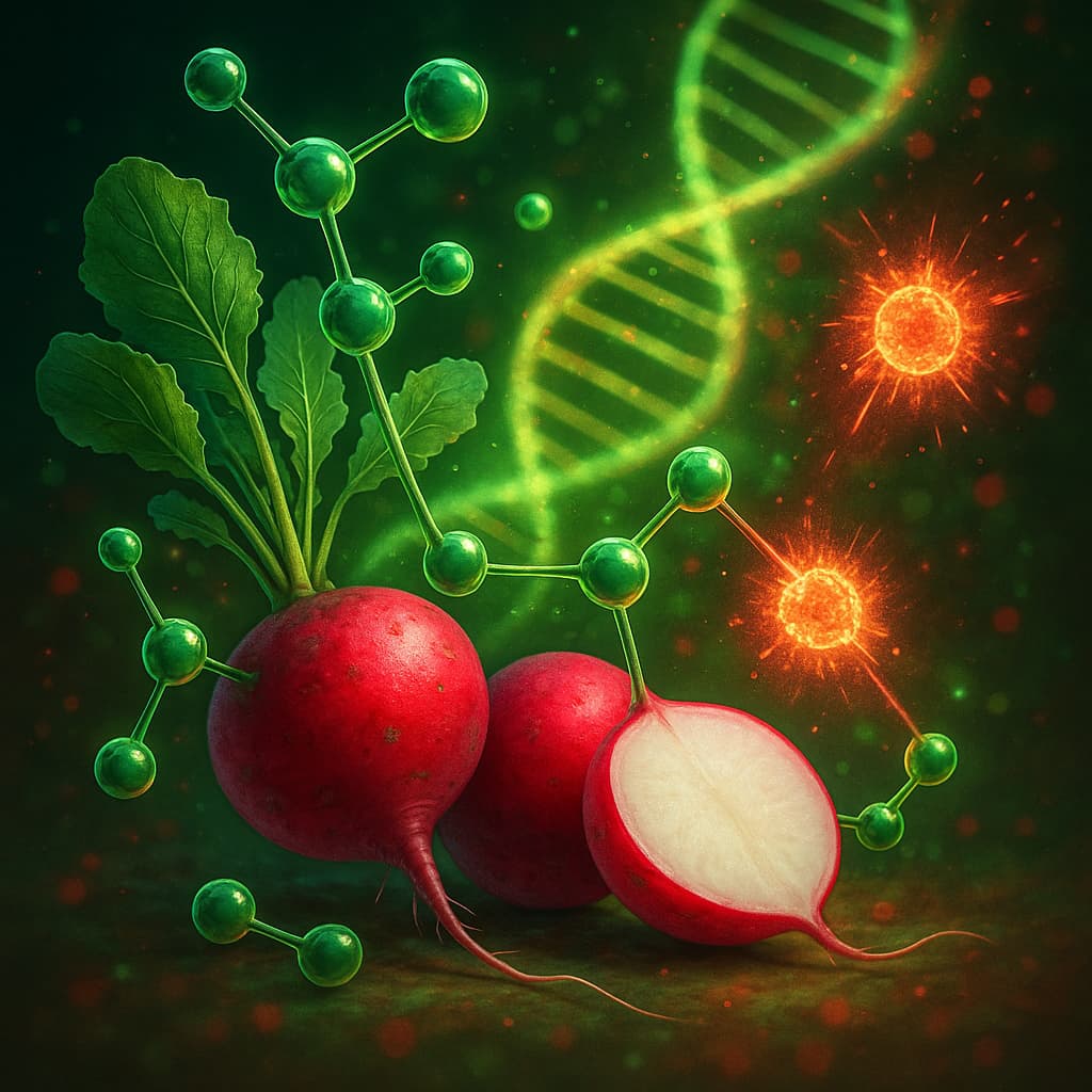 Radishes Provides Antioxidant Protection