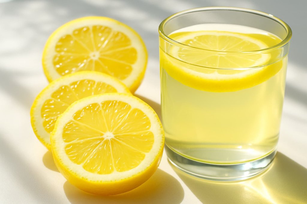 Lemon Water Rich in Antioxidants That Support Skin Health