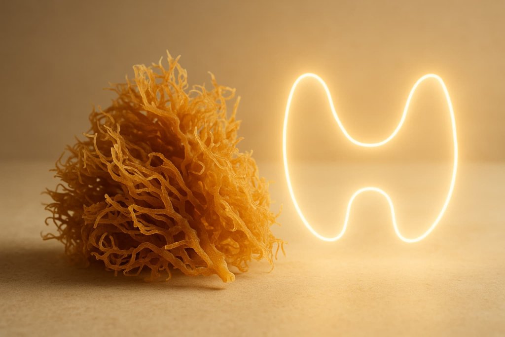 Sea Moss Supports Healthy Thyroid Function (Iodine Source)