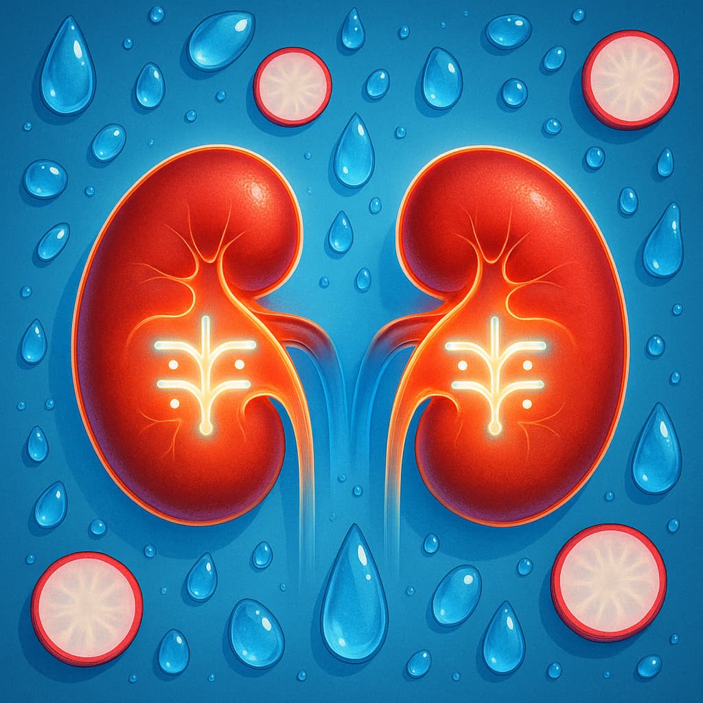 Radishes Supports Kidney and Urinary Tract Health