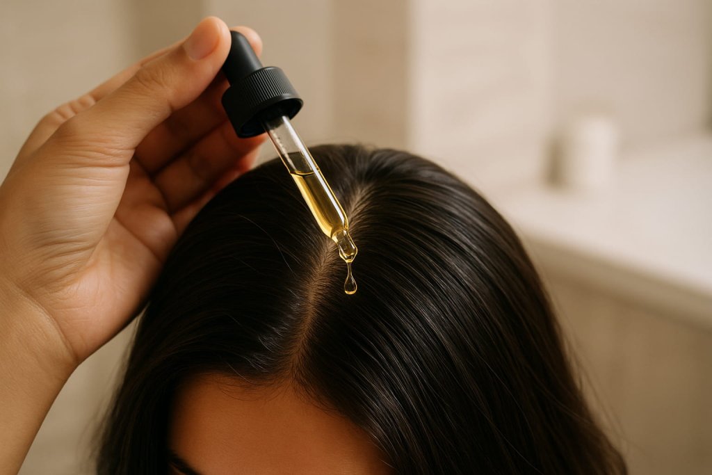 Castor Oil Supports Scalp Hydration and Hair Moisture