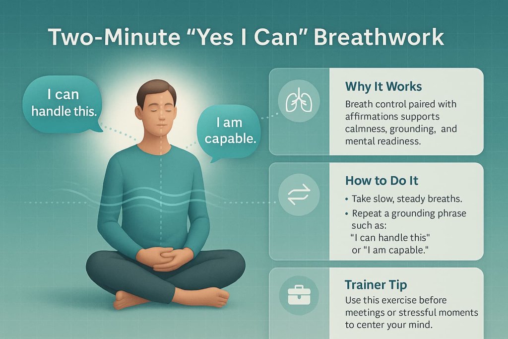 Two-Minute “Yes I Can” Breathwork