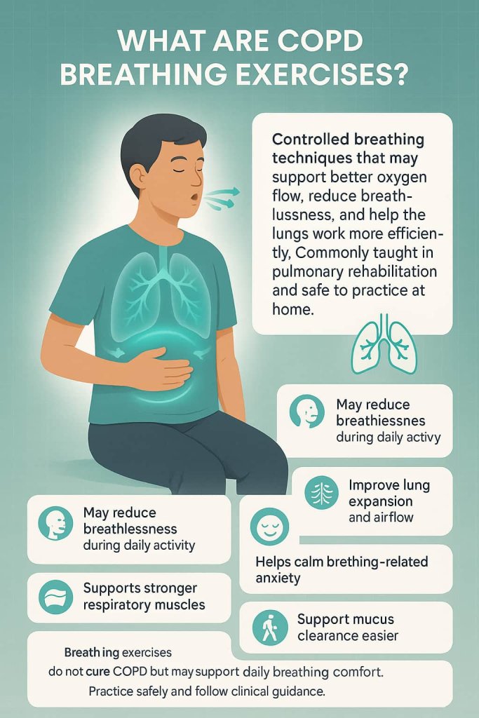 What Are COPD Breathing Exercises?