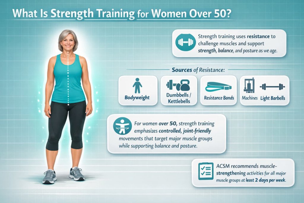 What Is Strength Training for Women Over 50?