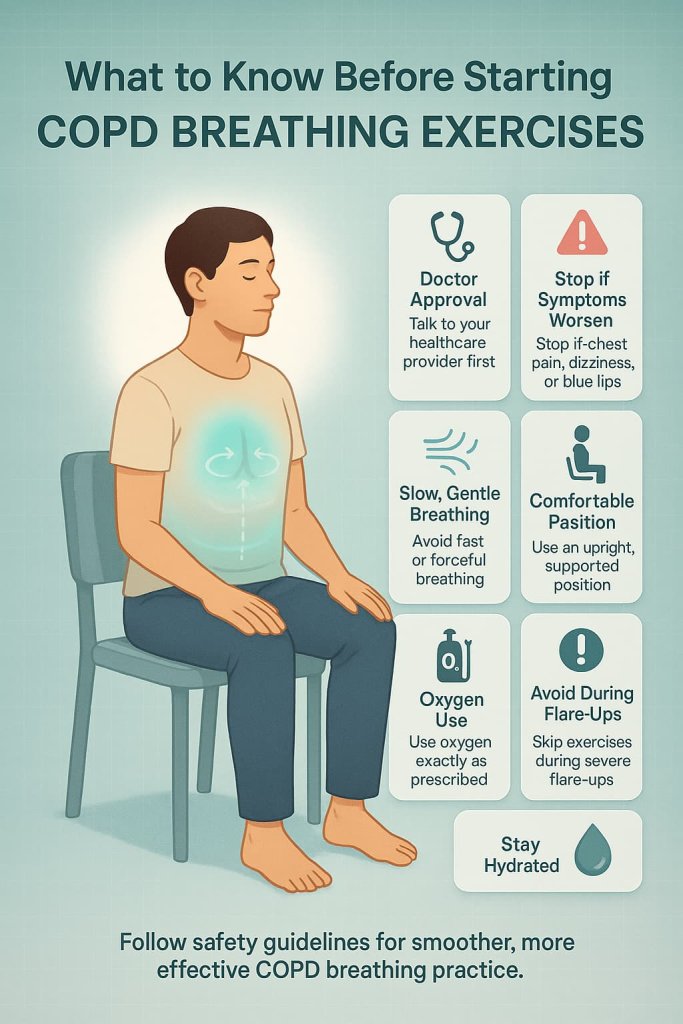 What to Know Before Starting COPD Breathing Exercises