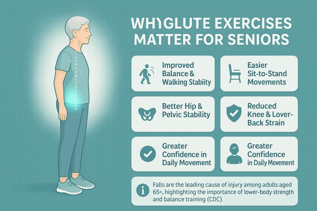 Why Glute Exercises Matter for Seniors