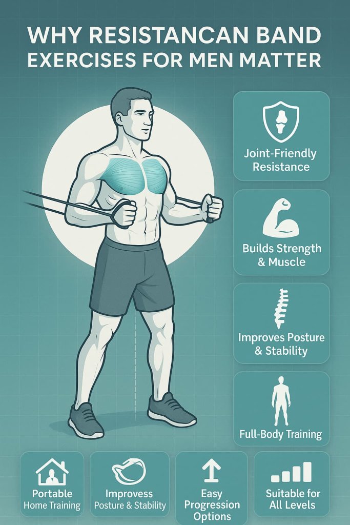 Why Resistance Band Exercises for Men Matter