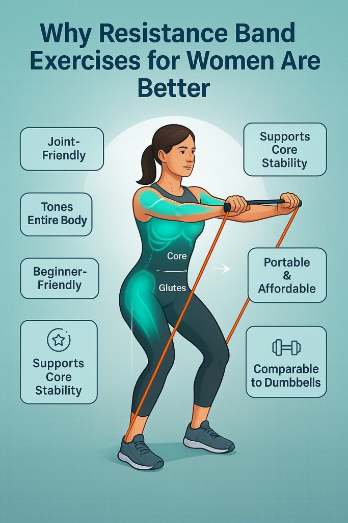 Why Are Resistance Band Exercises for Women Better?